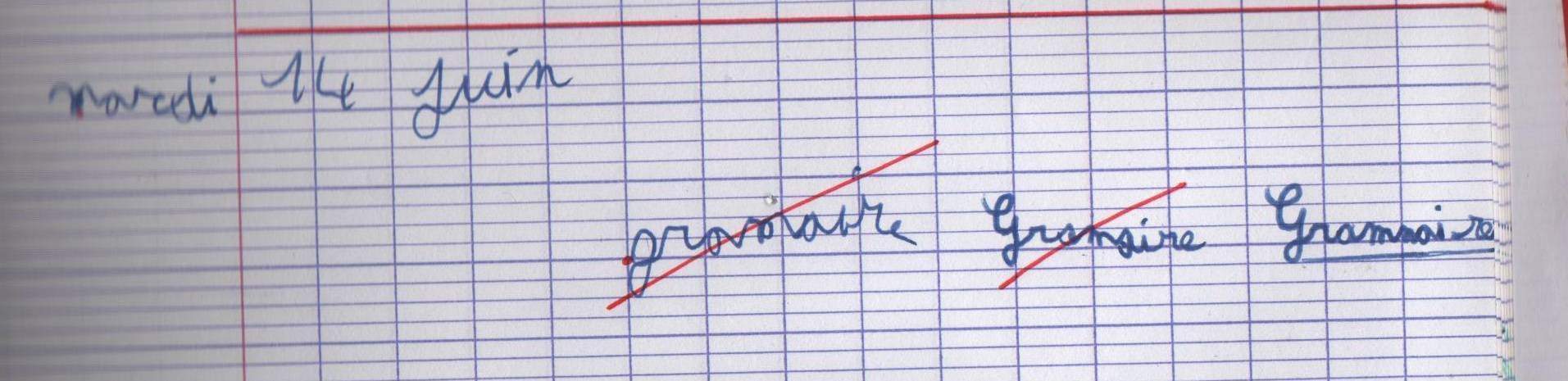 Dysgraphie