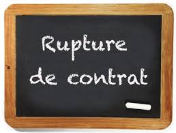 Rupture de période d essai